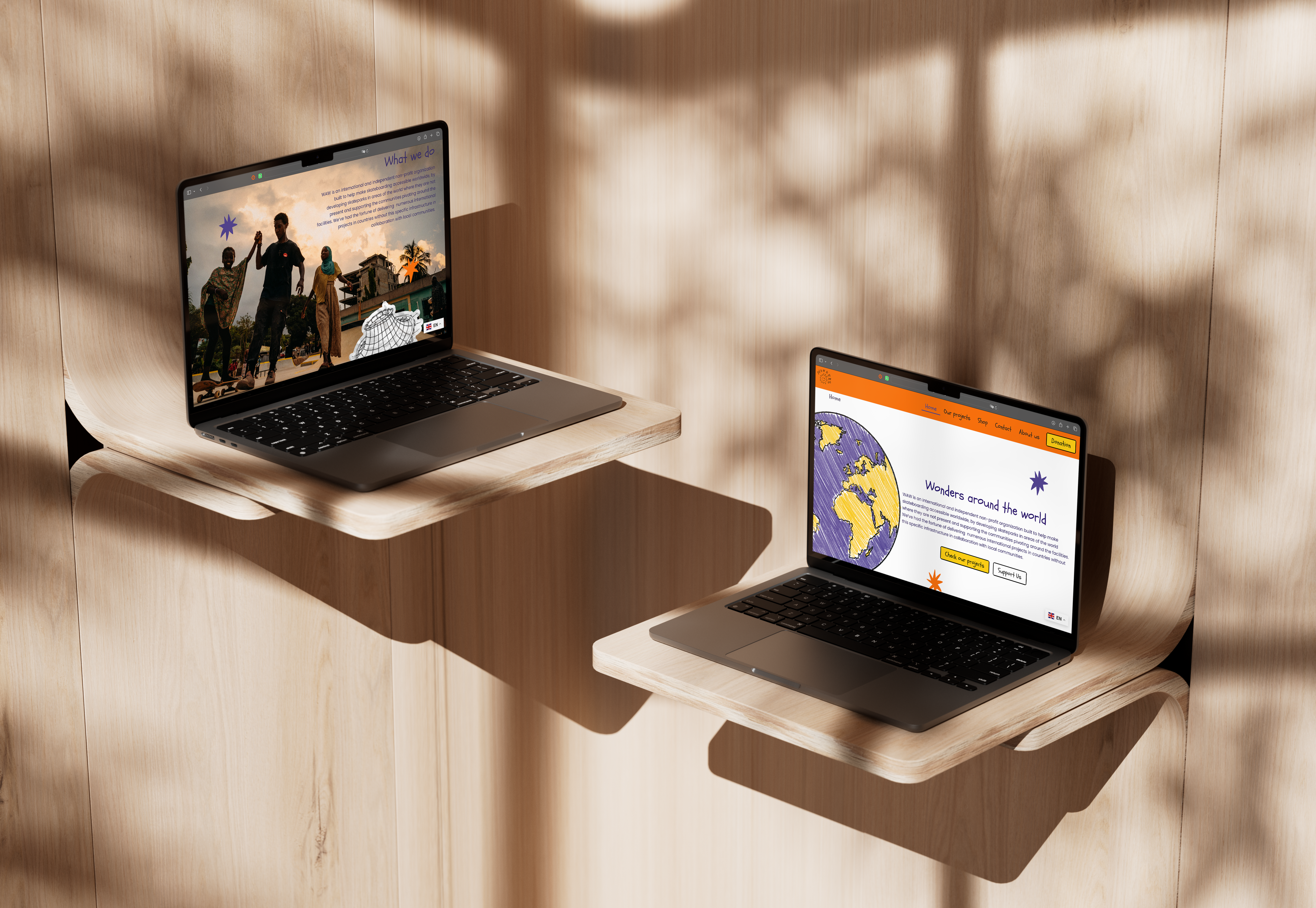 Refont du site web d’une ONG